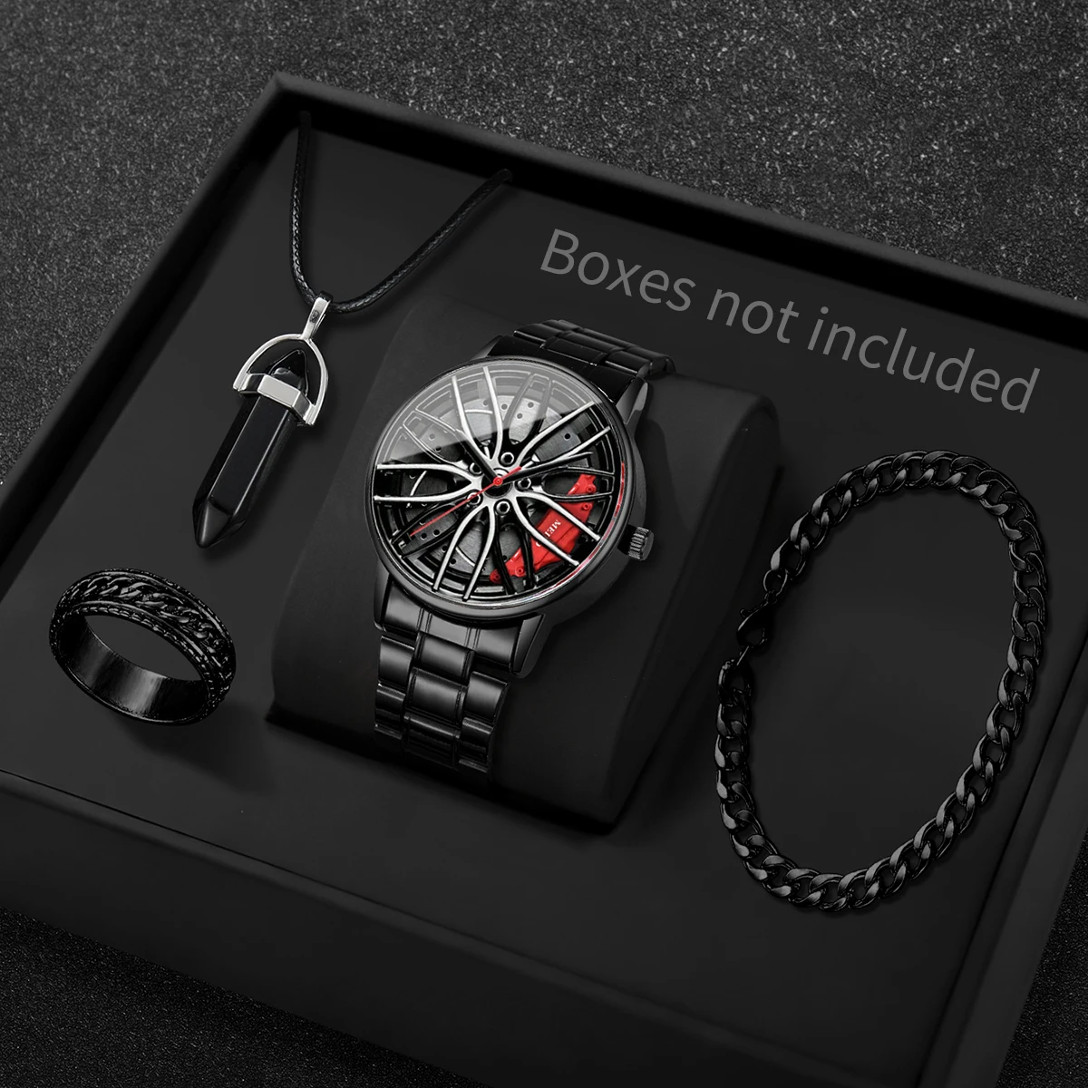 Jewelry Like Watches - Набор из 4 модных мужских спортивных