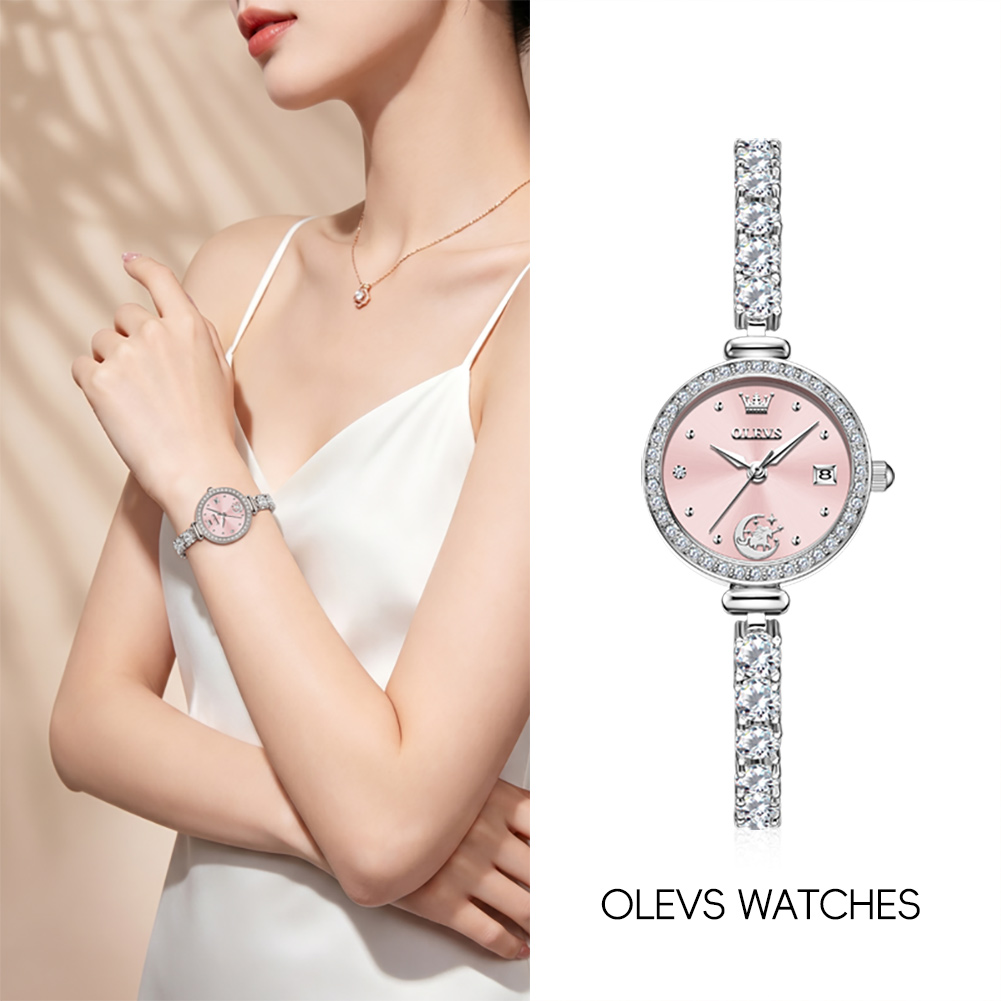 Jewelry Bracelet Watches - OLEVS 2998 Оригинальные женские часы в