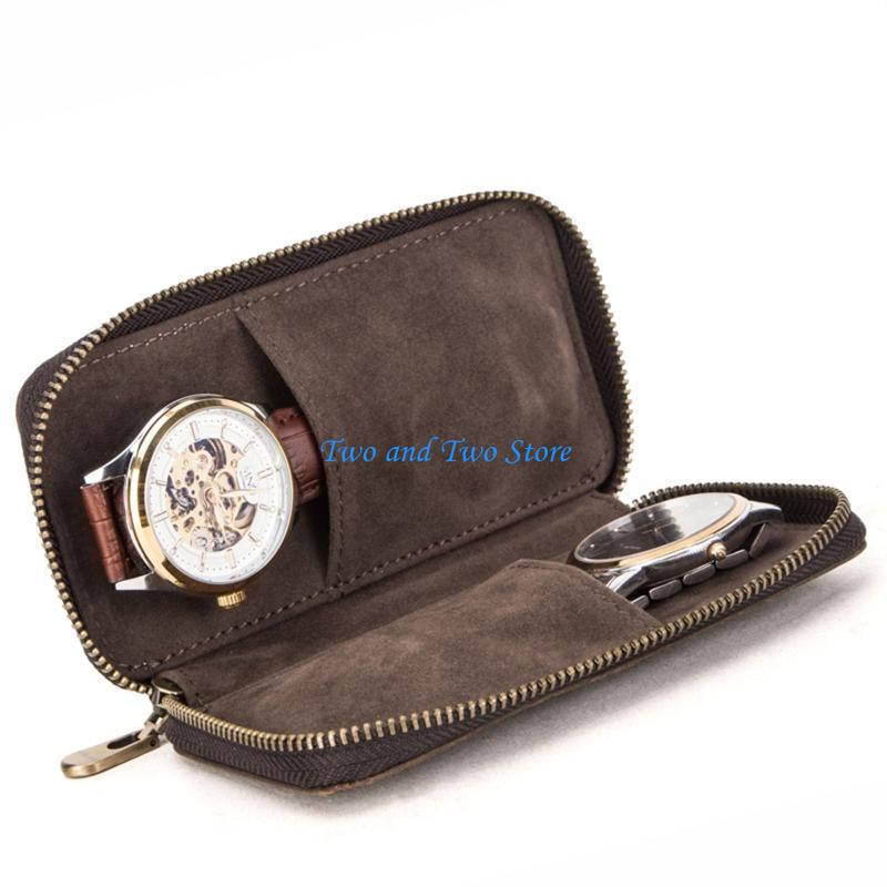 Jewelry Box That Holds Watches - HX6F Кожаный чехол для часов ручной