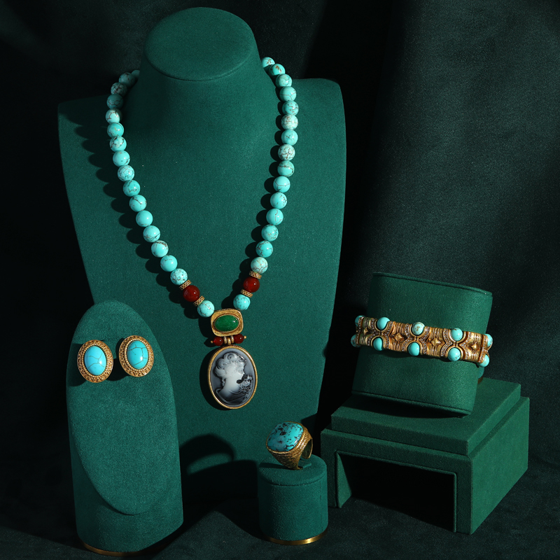 Винтажный комплект украшений и – обзор и цена Turquoise Stone Ring
