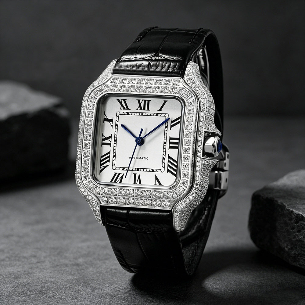 Мужские часы с бриллиантами VV – обзор и цена Vvs Jewelry Watches