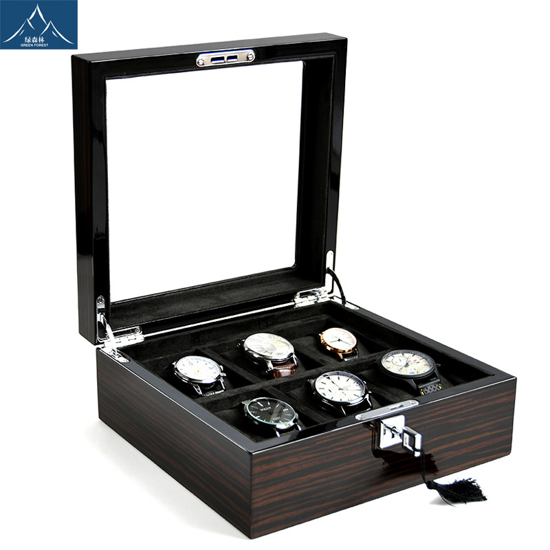 Деревянный лакированный футляр – обзор и цена Jewelry Box With Watches