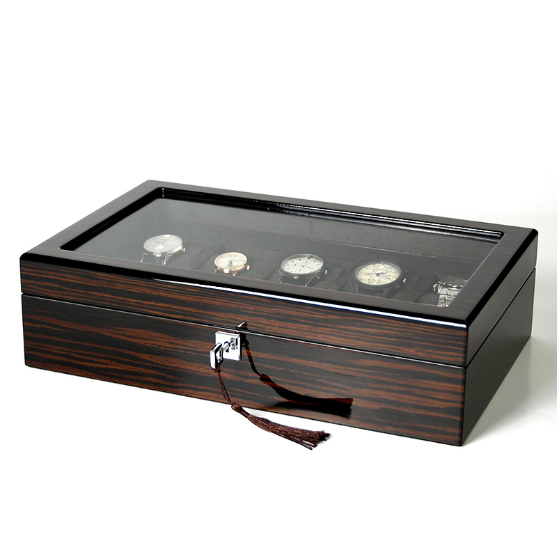 Деревянный лакированный футляр – обзор и цена Jewelry Box With Watches