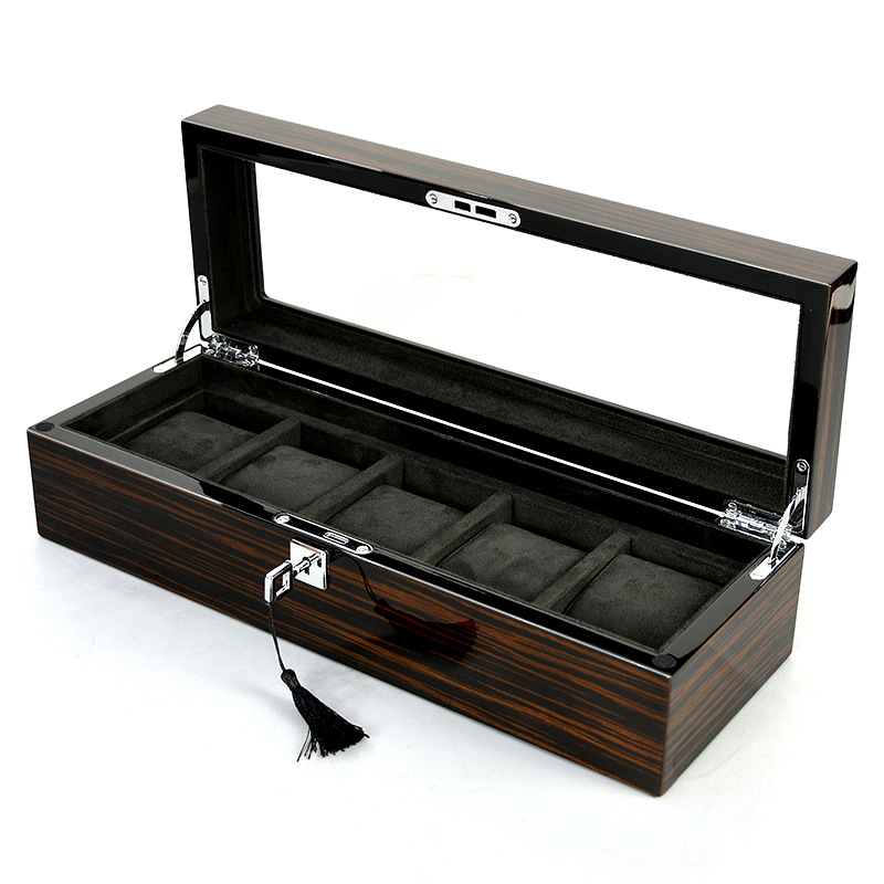 Деревянный лакированный футляр – обзор и цена Jewelry Box With Watches