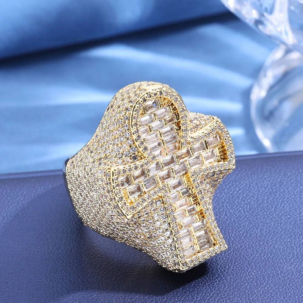 Мужское кольцо с крестом из зо – обзор и цена Vvs Jewelry Watches