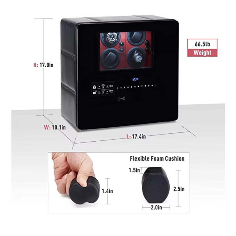 Роскошная цифровая шкатулка-ви – обзор и цена Jewelry Box With Watches