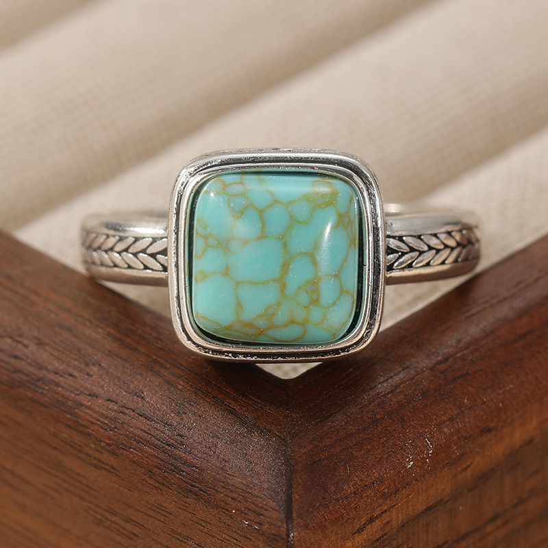 Винтажное кольцо ручной работы – обзор и цена Turquoise Stone Ring