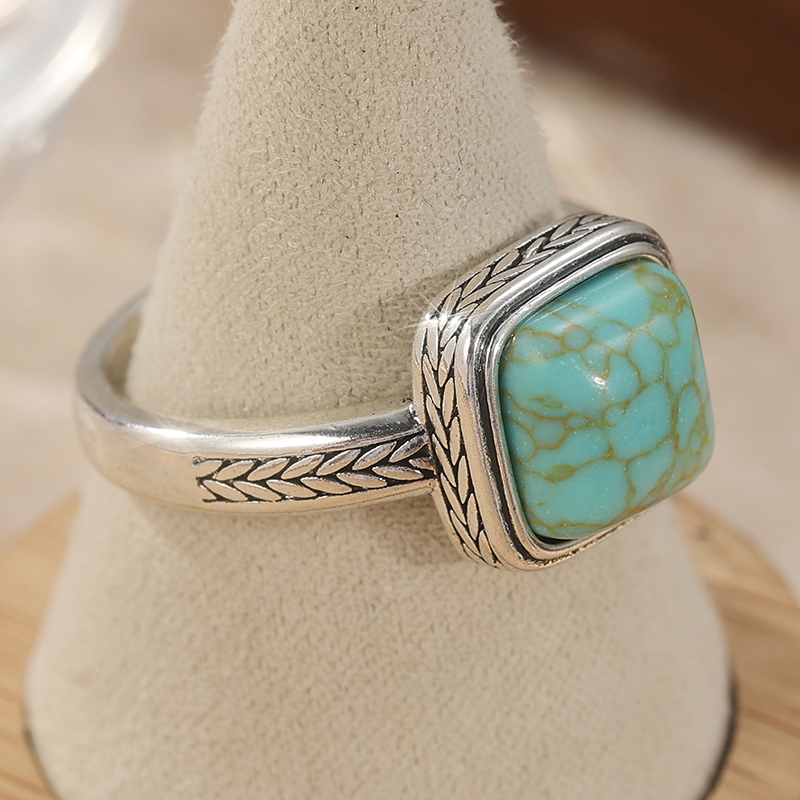 Винтажное кольцо ручной работы – обзор и цена Turquoise Stone Ring