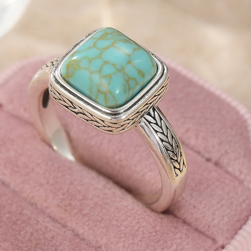 Винтажное кольцо ручной работы – обзор и цена Turquoise Stone Ring